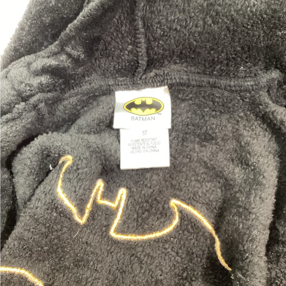 DC Comics Boys Batman Hooded Robe Size 5T - Picture 5 of 5
